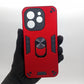Tecno Spark 30 Hard PC Case with ring holder Shockproof Slim back Cover