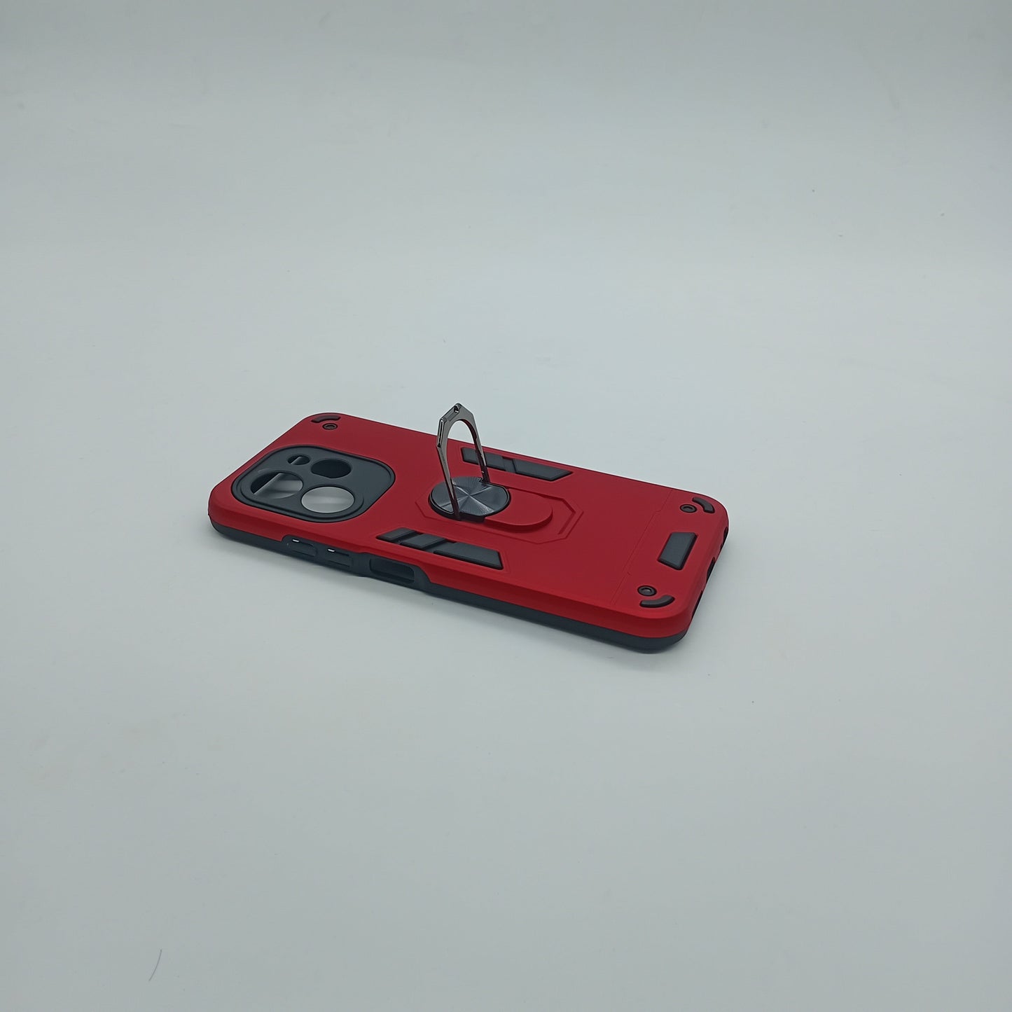 Tecno Spark 30 Hard PC Case with ring holder Shockproof Slim back Cover