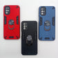 Motorola G22 Hard PC Case with ring holder Shockproof Slim back Cover