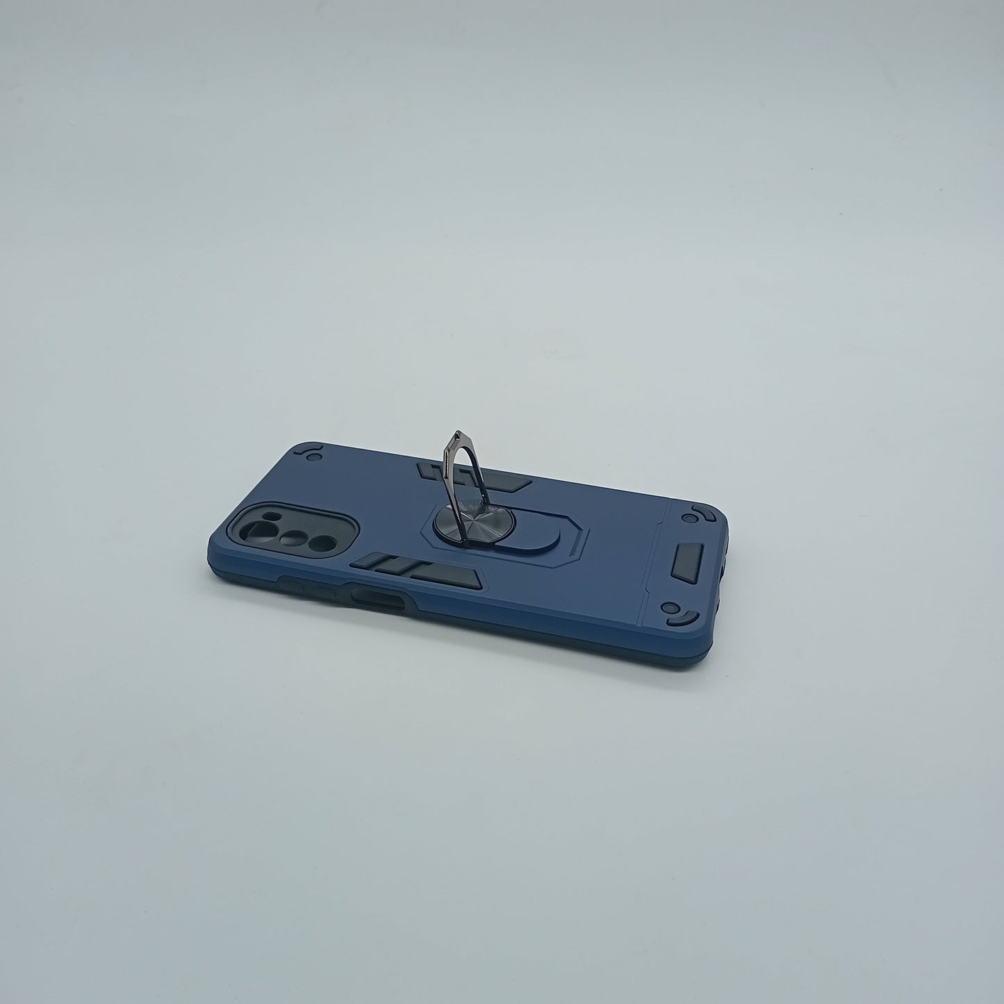 Motorola E32 Hard PC Case with ring holder Shockproof Slim back Cover