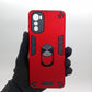 Motorola E32 Hard PC Case with ring holder Shockproof Slim back Cover