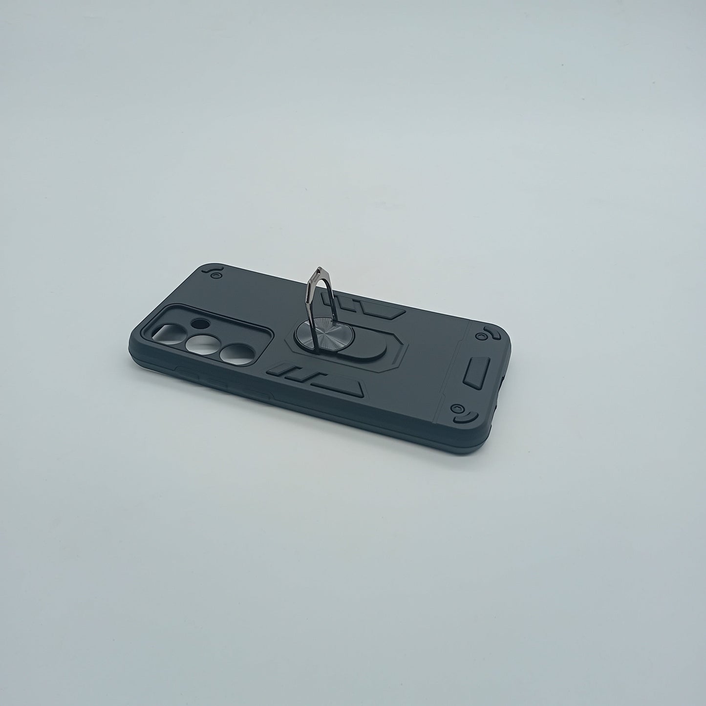 Samsung S24 FE Hard PC Case with ring holder Shockproof Slim back Cover