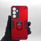 Samsung S24 FE Hard PC Case with ring holder Shockproof Slim back Cover