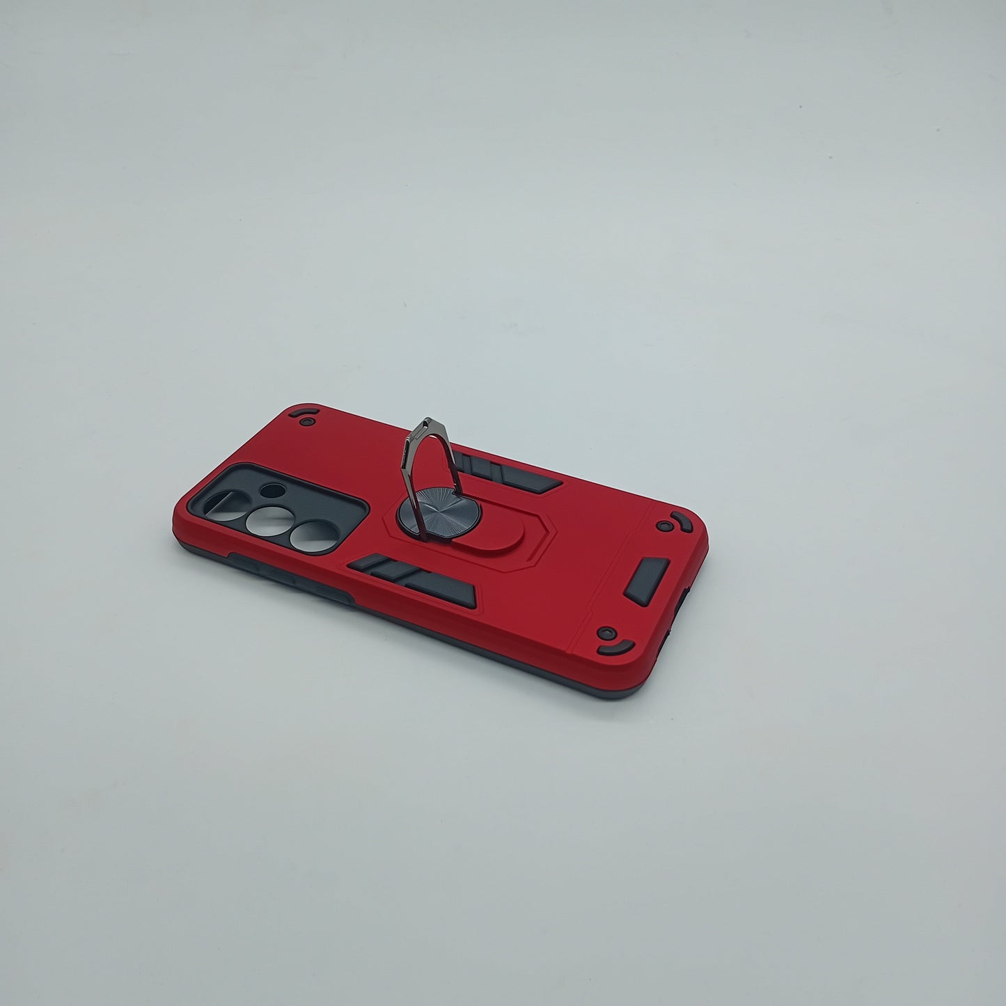 Samsung S24 FE Hard PC Case with ring holder Shockproof Slim back Cover