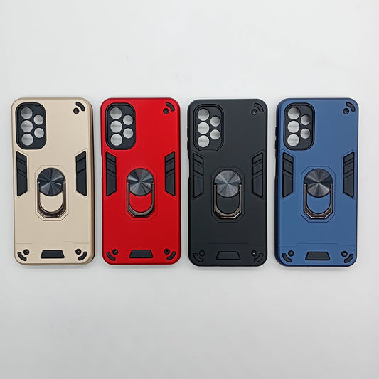 Samsung A13 4G Hard PC Case with ring holder Shockproof Slim back Cover