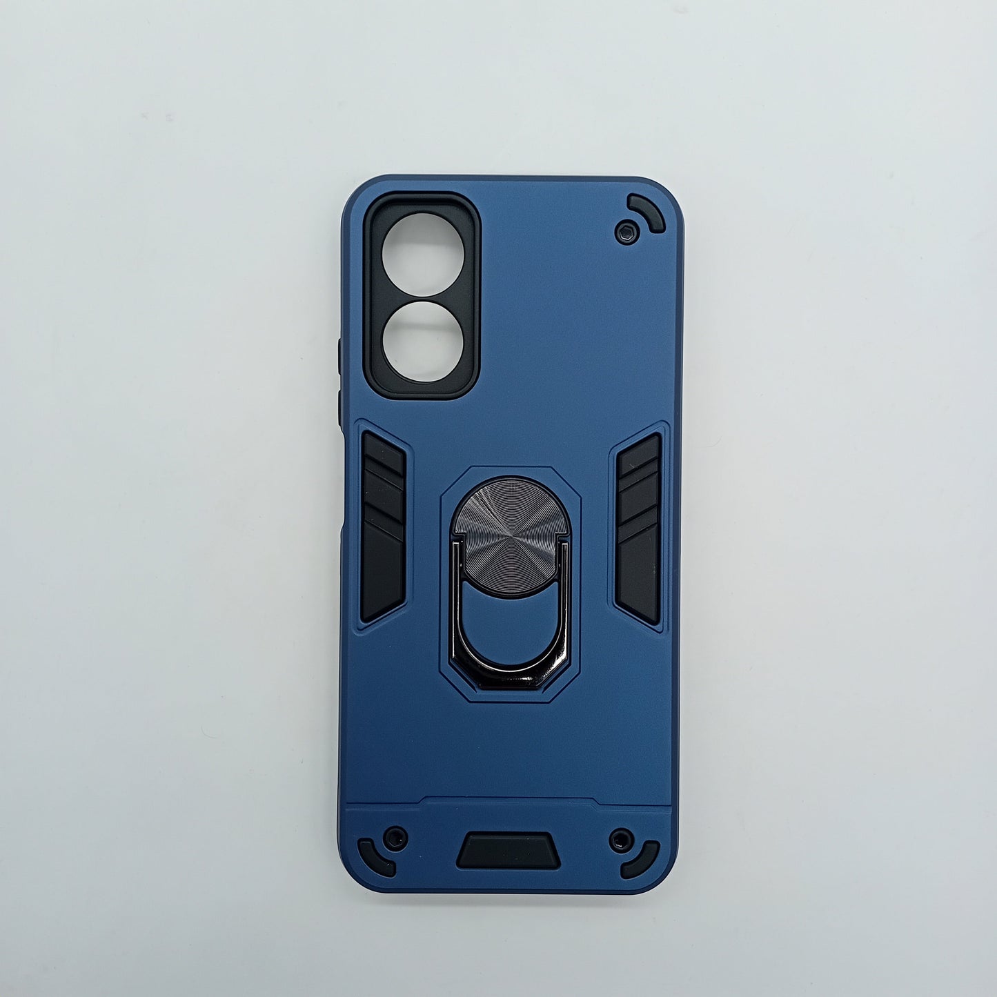 OPPO A17 Hard PC Case with ring holder Shockproof Slim back Cover