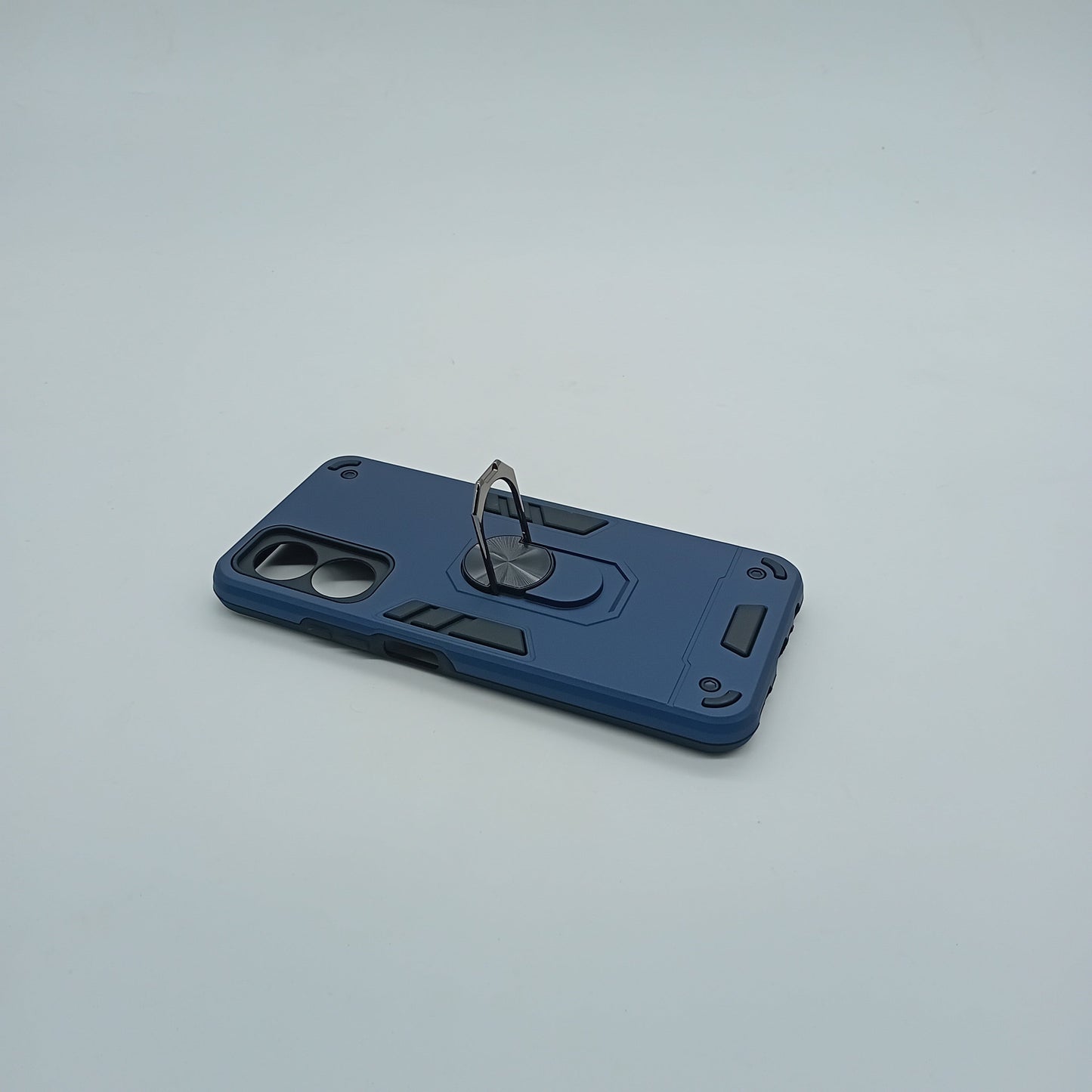 OPPO A17 Hard PC Case with ring holder Shockproof Slim back Cover