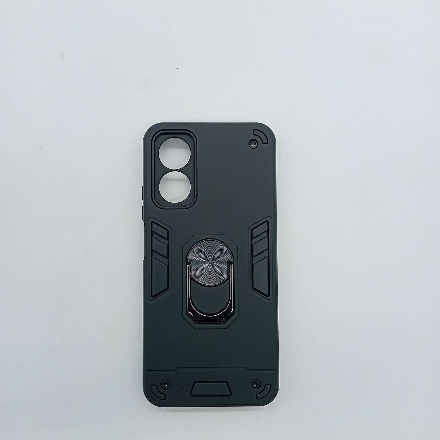 OPPO A17 Hard PC Case with ring holder Shockproof Slim back Cover