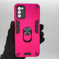 Samsung A03s Hard PC Case with ring holder Shockproof Slim back Cover