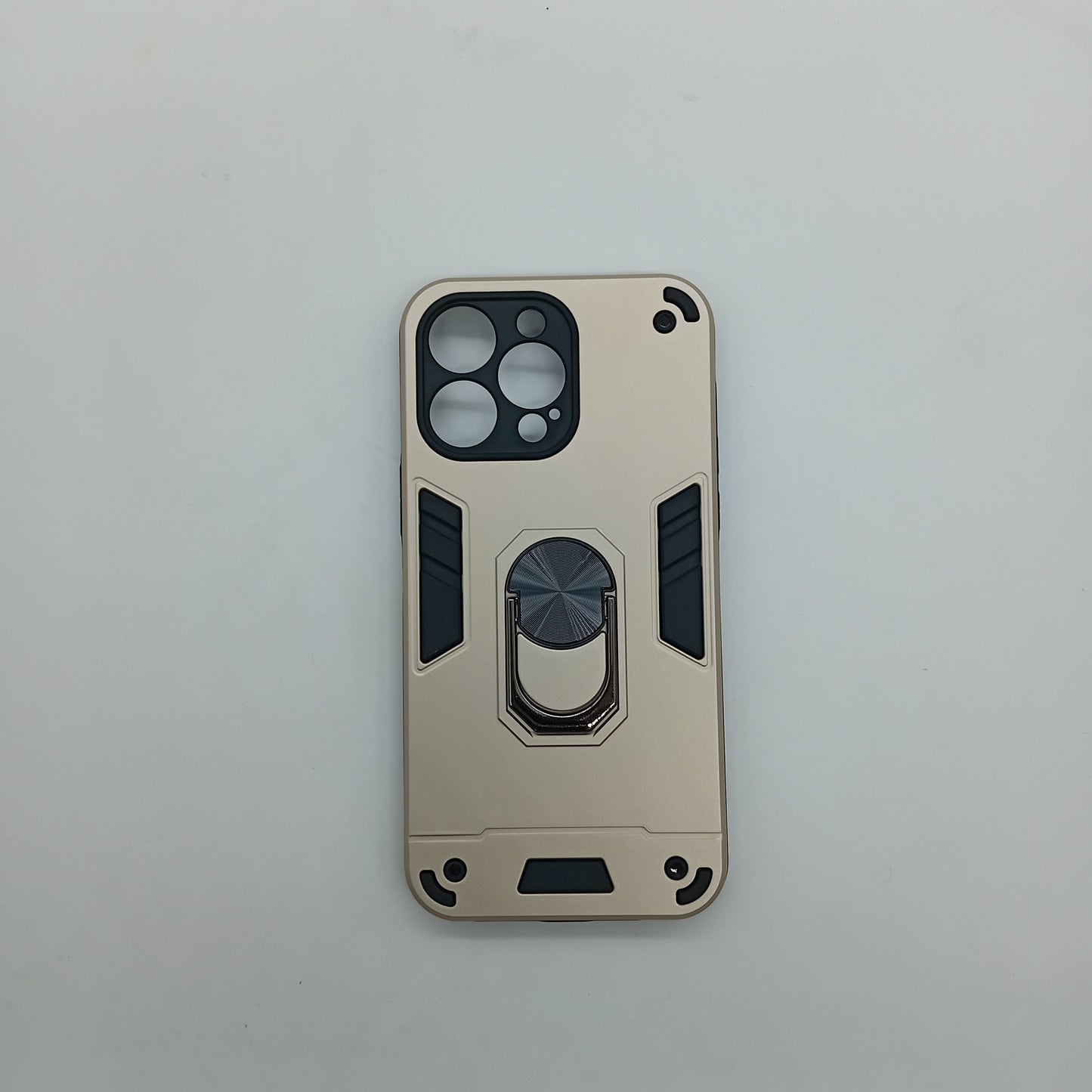 iPhone 14 Pro Max Hard PC Case with ring holder Shockproof Slim back Cover
