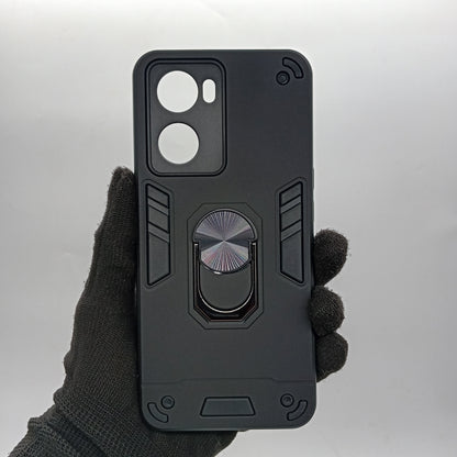 OPPO A57 4G Hard PC Case with ring holder Shockproof Slim back Cover