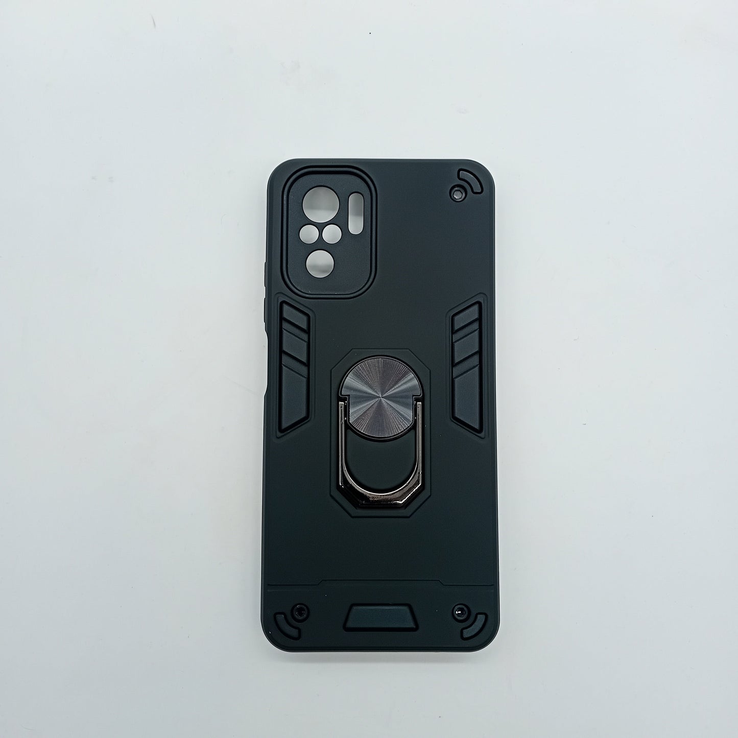 Redmi Note 10 Hard PC Case with ring holder Shockproof Slim back Cover