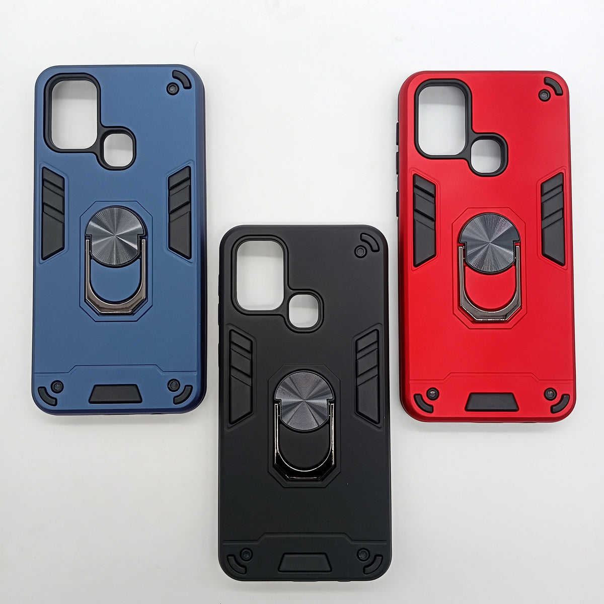 Samsung M31 Hard PC Case with ring holder Shockproof Slim back Cover
