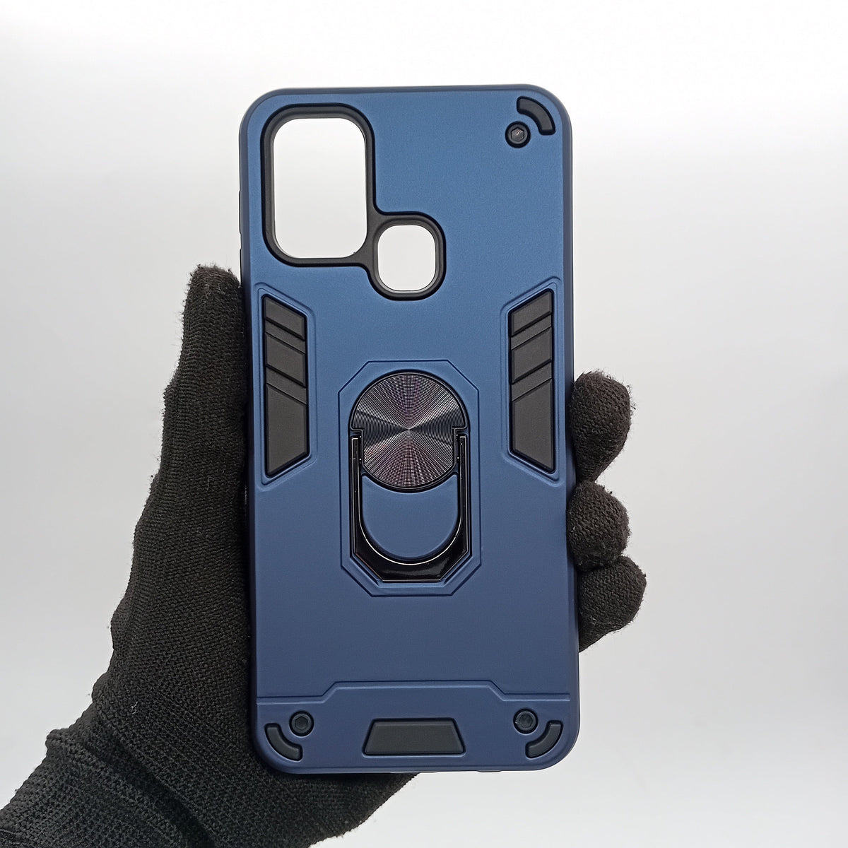 Samsung M31 Hard PC Case with ring holder Shockproof Slim back Cover