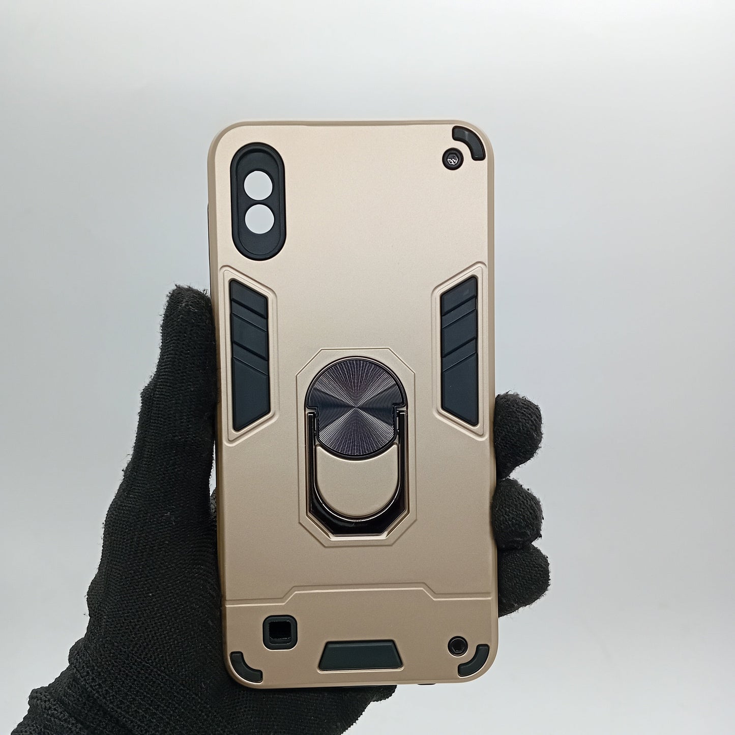 Samsung A10 Hard PC Case with ring holder Shockproof Slim back Cover