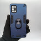 Samsung A31 Hard PC Case with ring holder Shockproof Slim back Cover