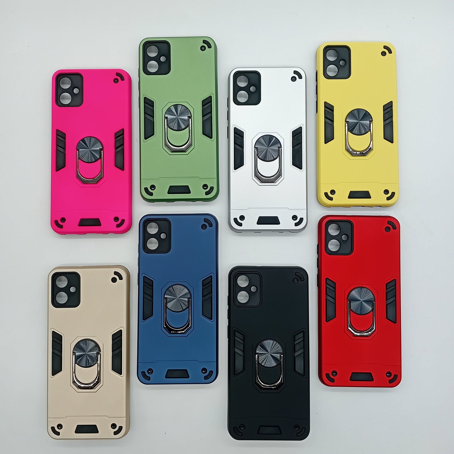 Samsung A05 Hard PC Case with ring holder Shockproof Slim back Cover