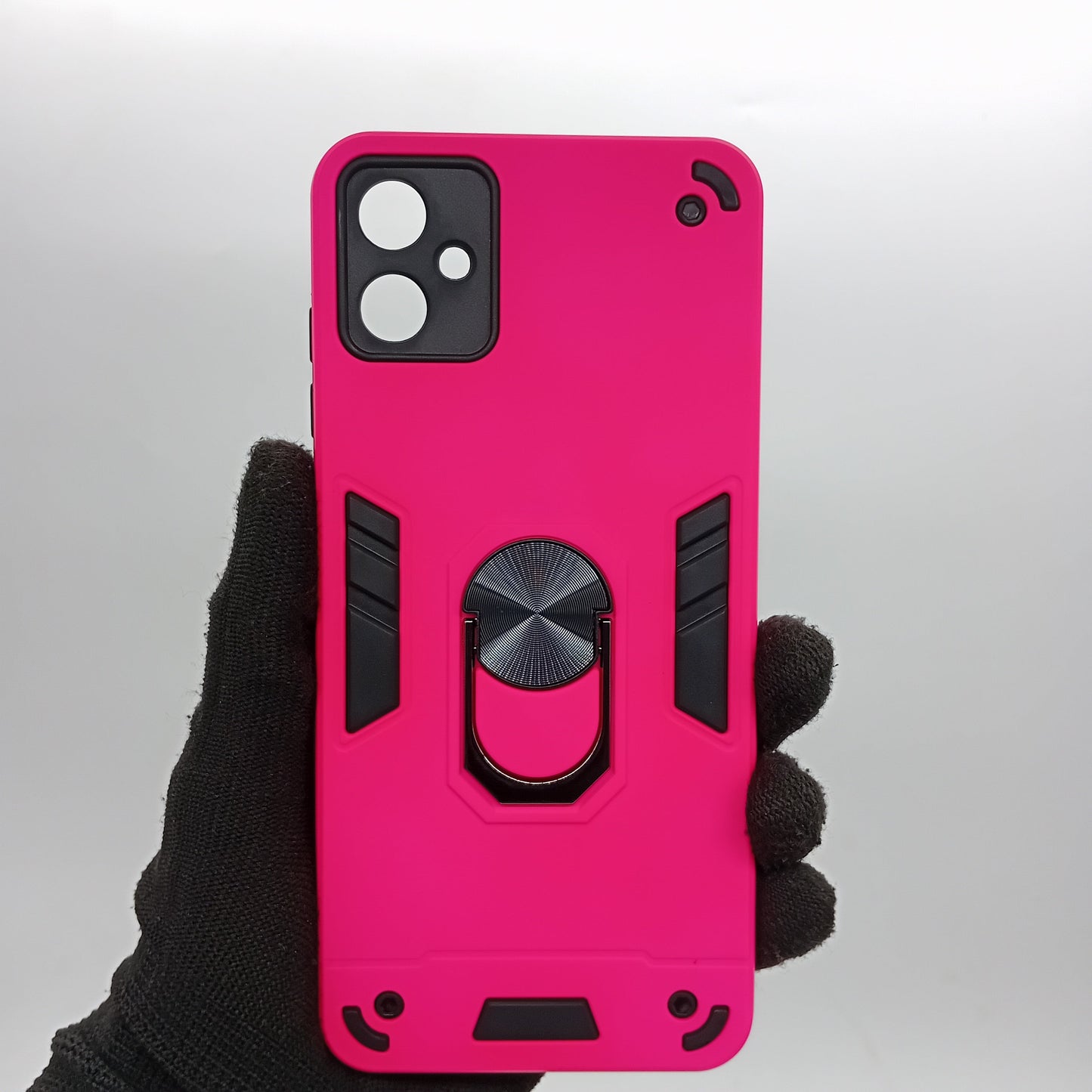 Samsung A05 Hard PC Case with ring holder Shockproof Slim back Cover