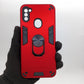 Samsung A11 / M11 Hard PC Case with ring holder Shockproof Slim back Cover