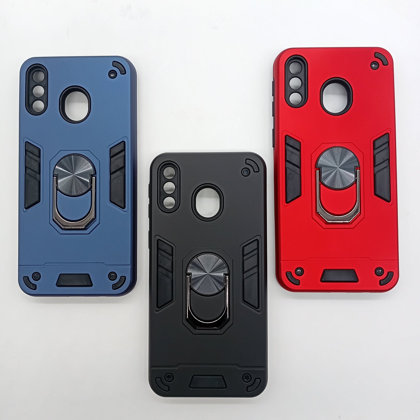 Samsung M20 Hard PC Case with ring holder Shockproof Slim back Cover