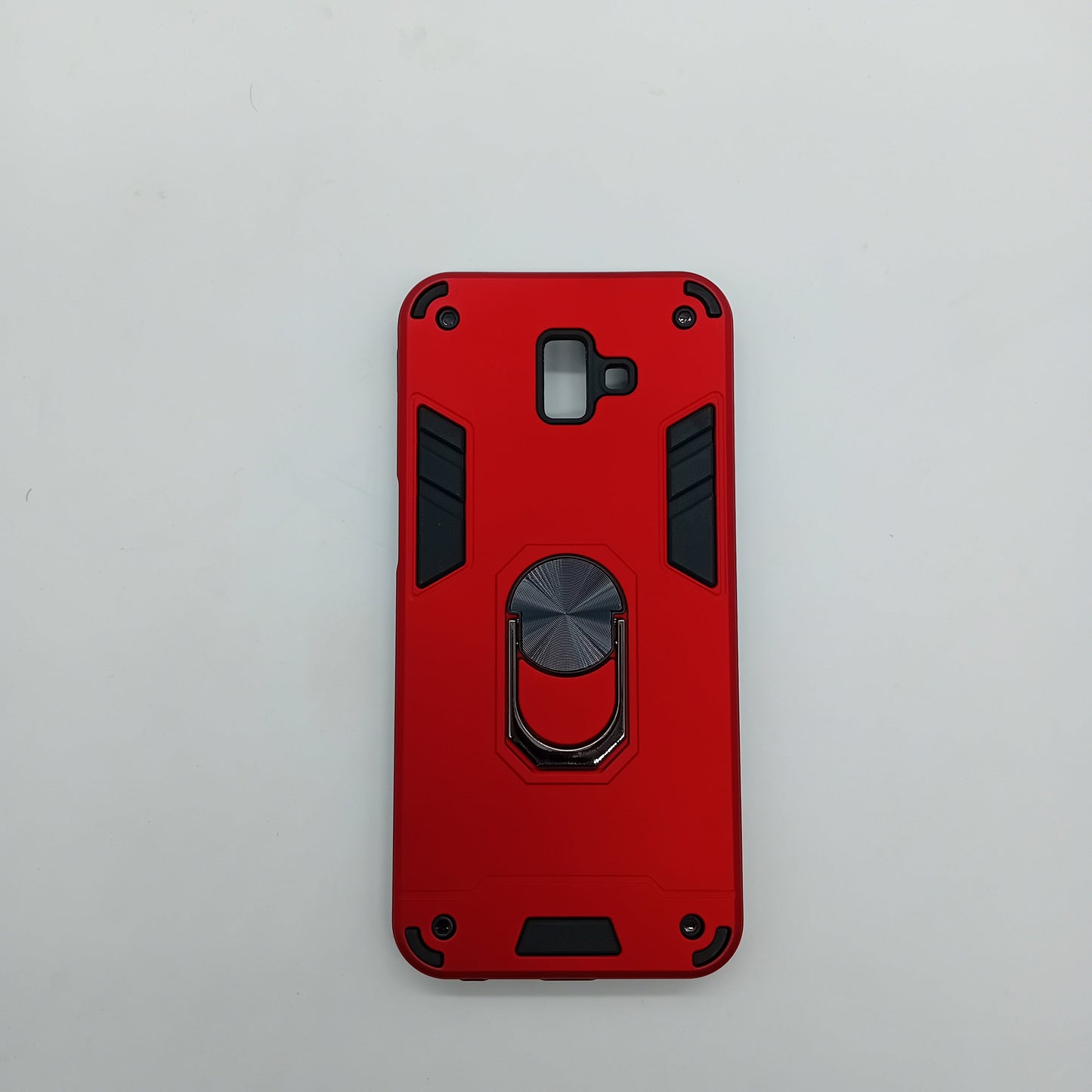 Samsung J6 Plus Hard PC Case with ring holder Shockproof Slim back Cover
