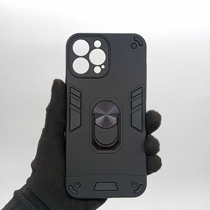 iPhone 13 Pro Max Hard PC Case with ring holder Shockproof Slim back Cover