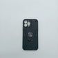 iPhone 13 Pro Max Hard PC Case with ring holder Shockproof Slim back Cover