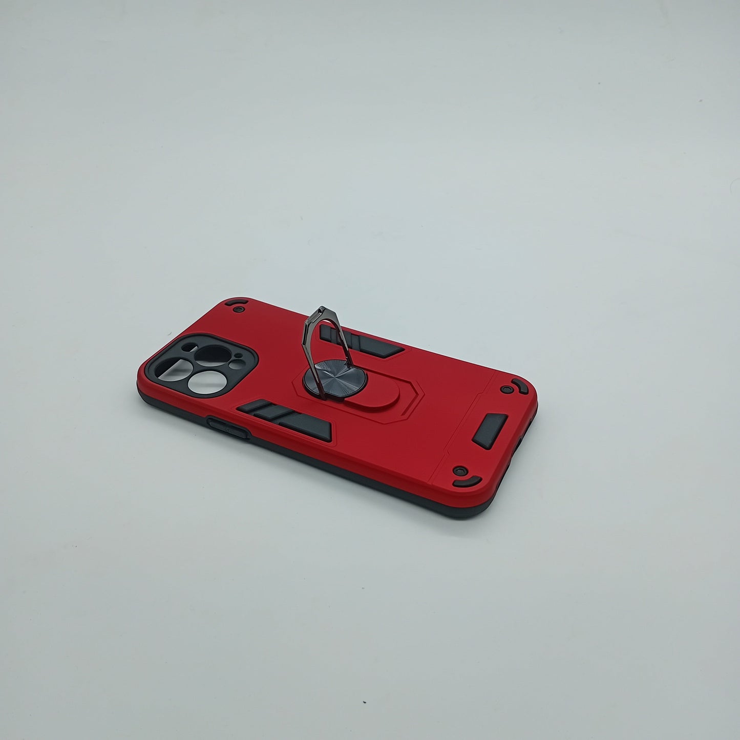 iPhone 13 Pro Max Hard PC Case with ring holder Shockproof Slim back Cover