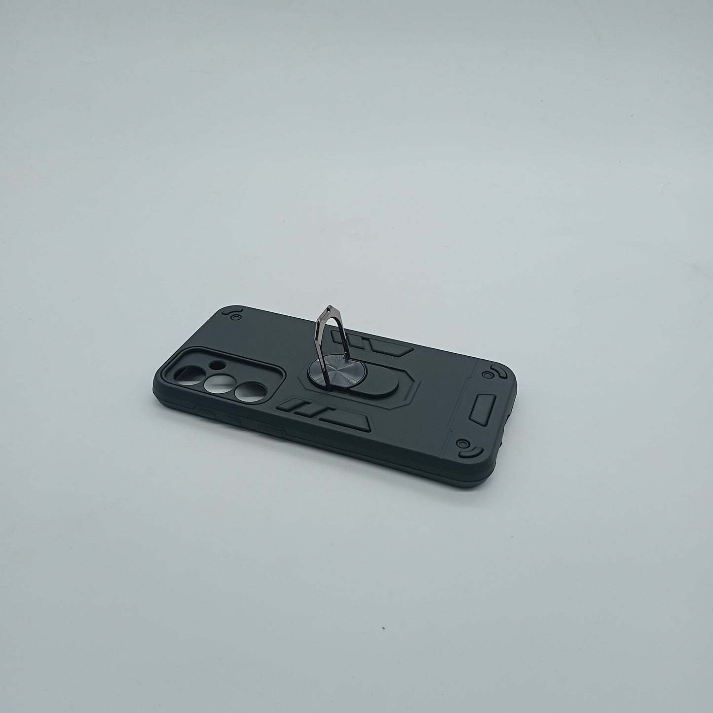 Samsung S23 FE Hard PC Case with ring holder Shockproof Slim back Cover