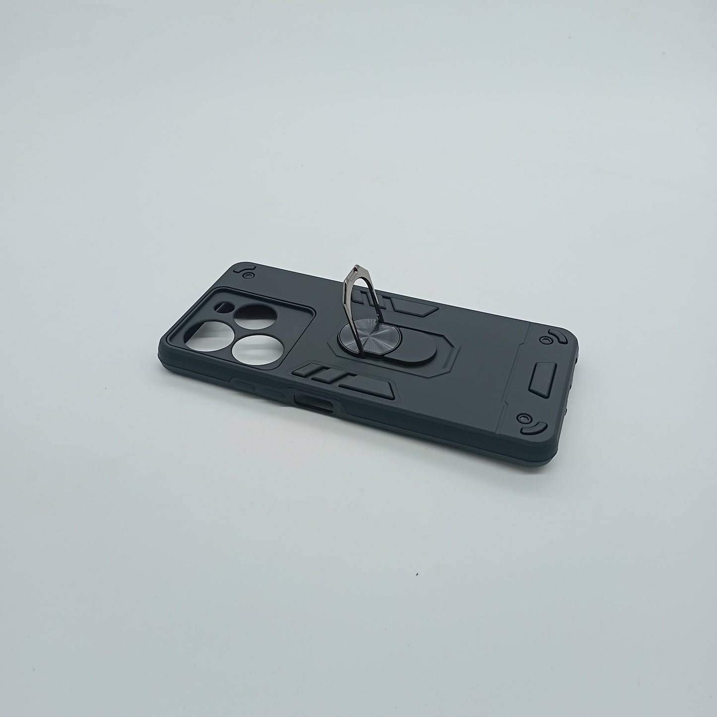 Tecno Spark 10 Pro Hard PC Case with ring holder Shockproof Slim back Cover