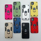 Samsung A12 Hard PC Case with ring holder Shockproof Slim back Cover