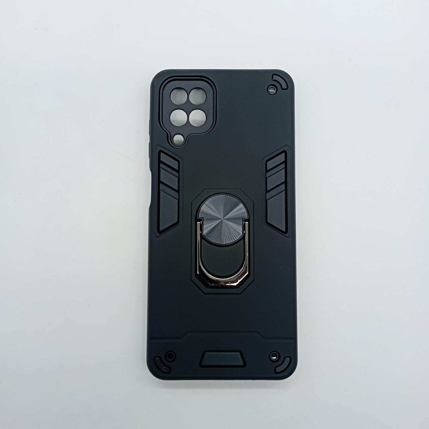 Samsung A12 Hard PC Case with ring holder Shockproof Slim back Cover