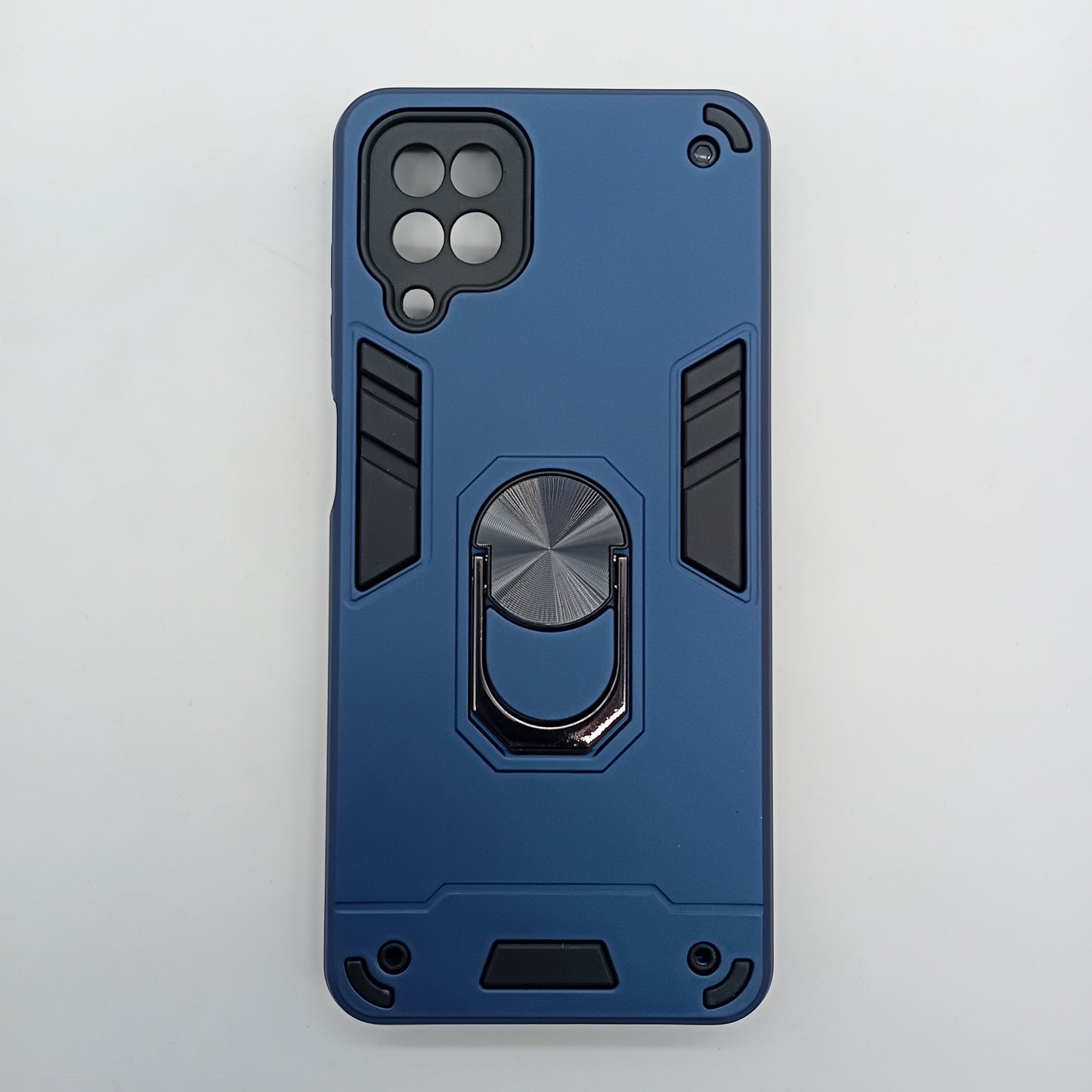 Samsung A12 Hard PC Case with ring holder Shockproof Slim back Cover