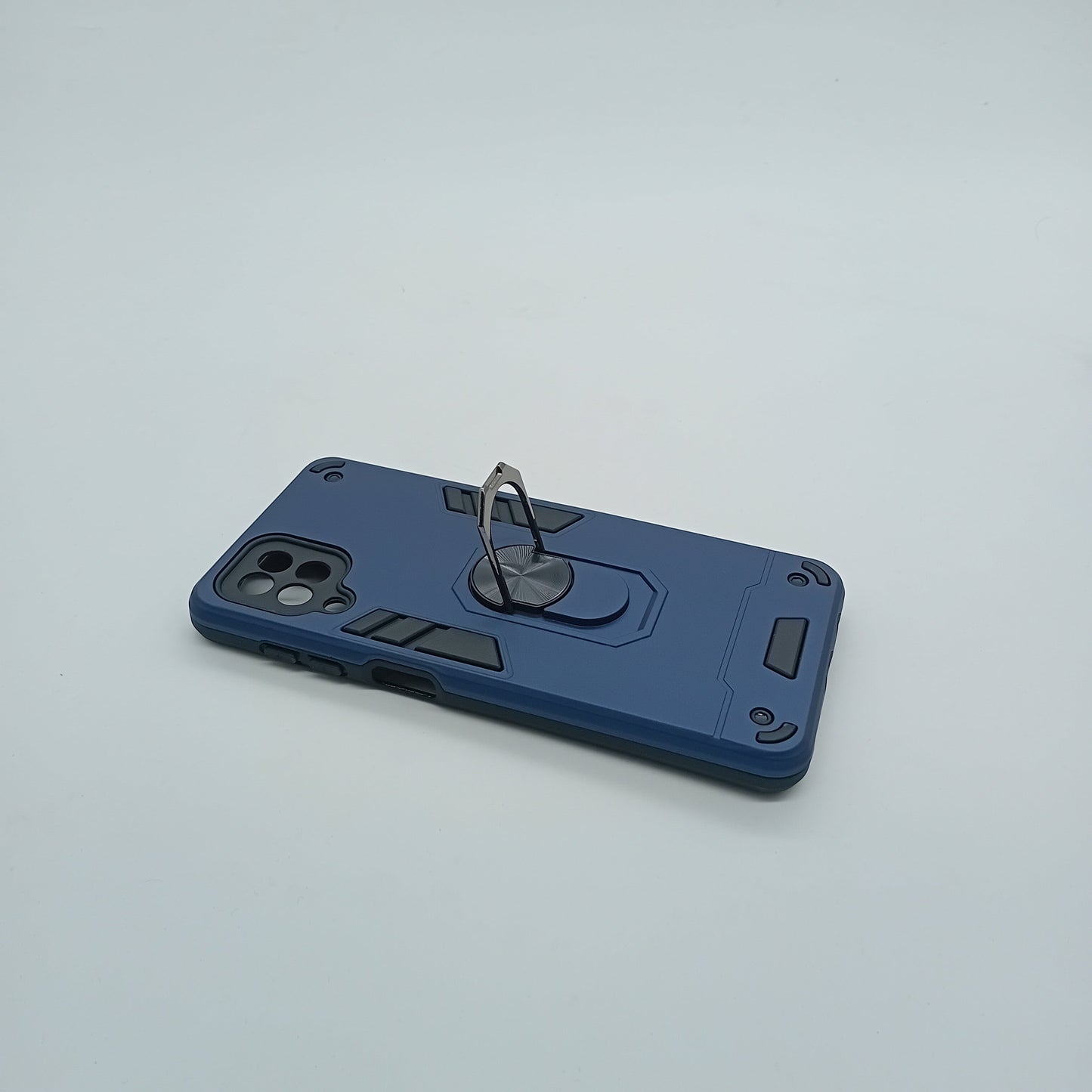 Samsung A12 Hard PC Case with ring holder Shockproof Slim back Cover