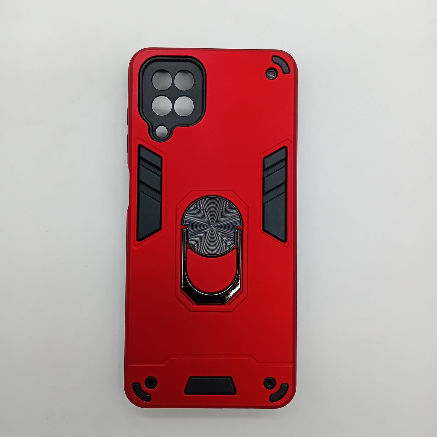 Samsung A12 Hard PC Case with ring holder Shockproof Slim back Cover