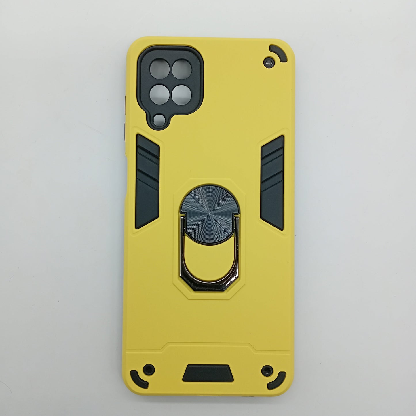 Samsung A12 Hard PC Case with ring holder Shockproof Slim back Cover