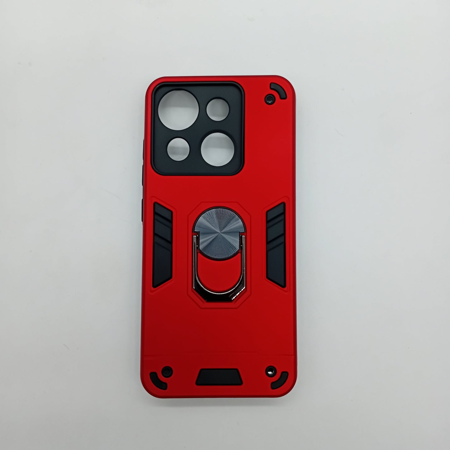 itel A50c Hard PC Case with ring holder Shockproof Slim back Cover