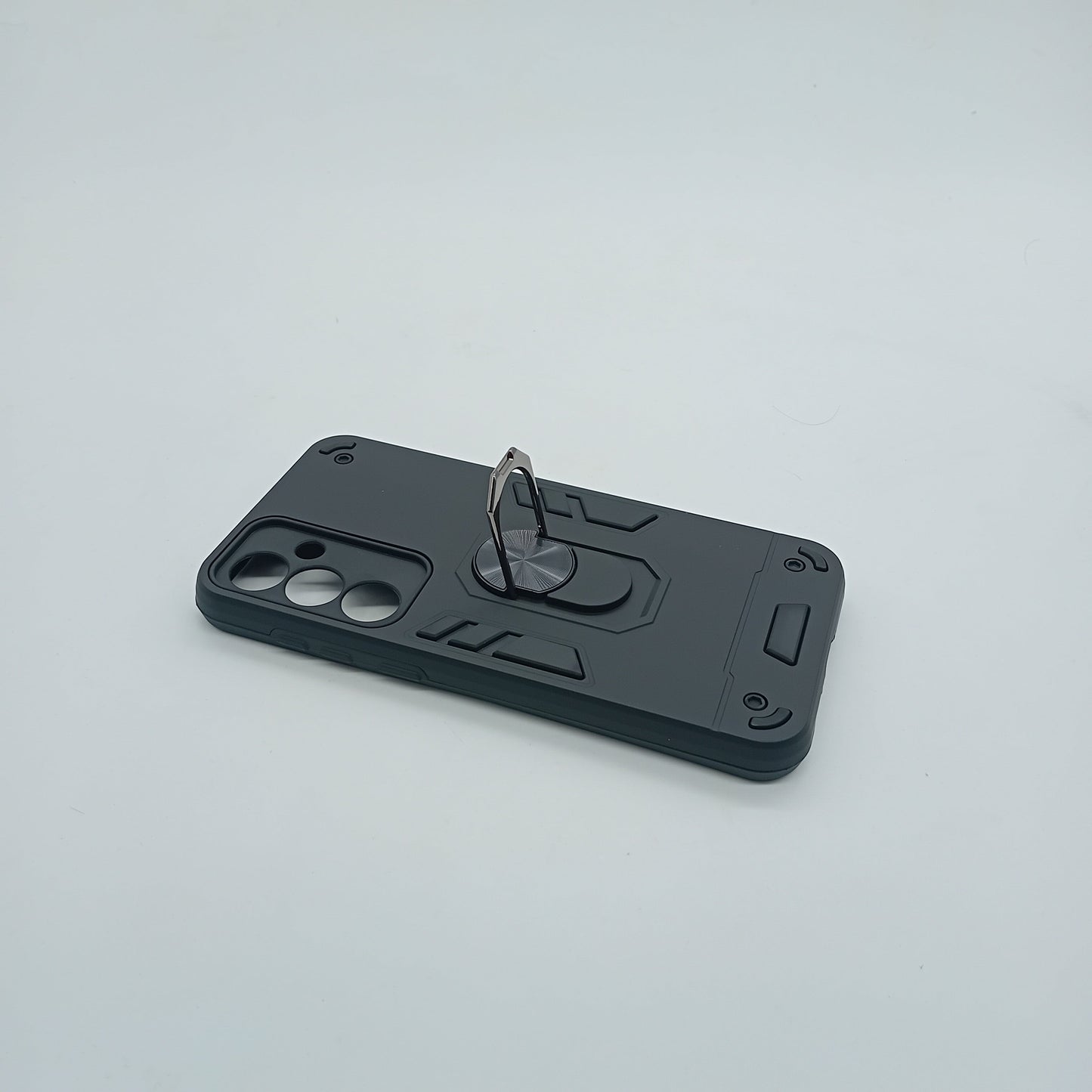 ZTE A55 Hard PC Case with ring holder Shockproof Slim back Cover