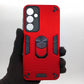 ZTE A55 Hard PC Case with ring holder Shockproof Slim back Cover