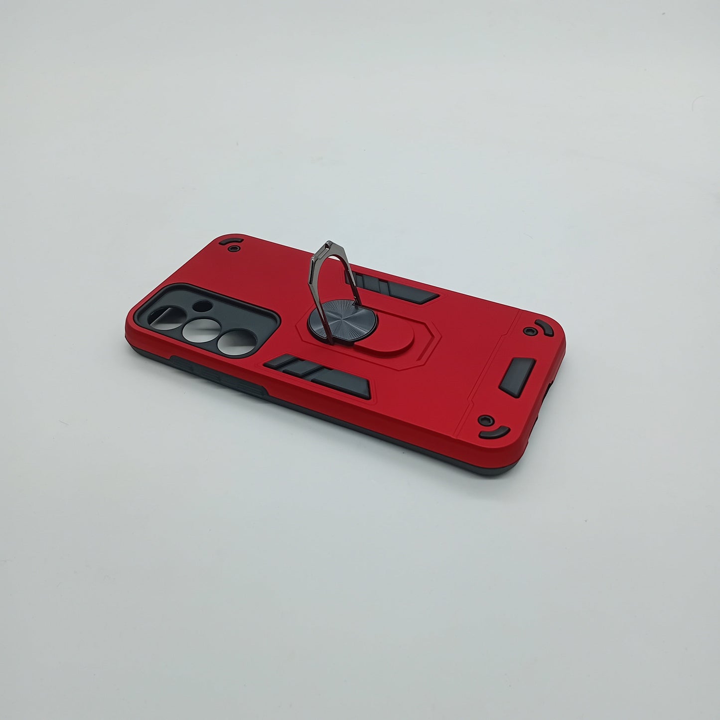 ZTE A55 Hard PC Case with ring holder Shockproof Slim back Cover