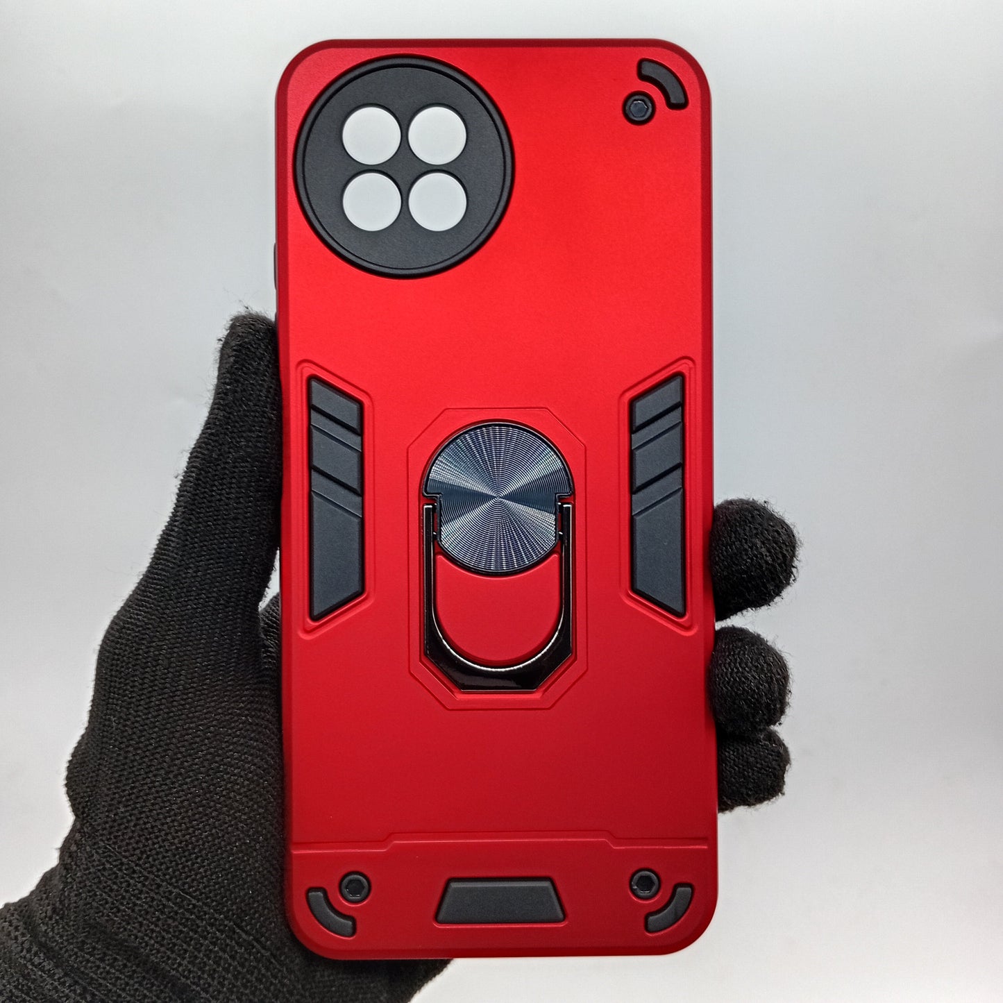 itel S23 Hard PC Case with ring holder Shockproof Slim back Cover