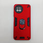 itel S23 Hard PC Case with ring holder Shockproof Slim back Cover