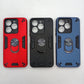 itel A70 Hard PC Case with ring holder Shockproof Slim back Cover