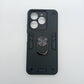 itel A70 Hard PC Case with ring holder Shockproof Slim back Cover
