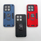 itel A60s Hard PC Case with ring holder Shockproof Slim back Cover
