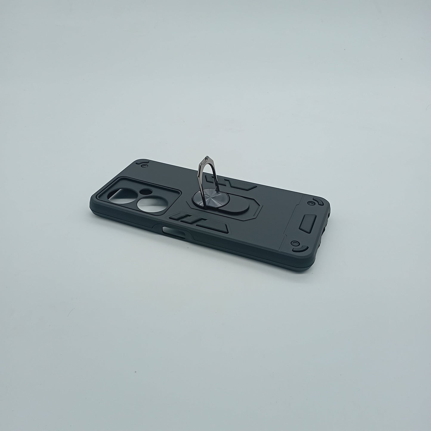 OPPO Nord CE3 Lite Hard PC Case with ring holder Shockproof Slim back Cover