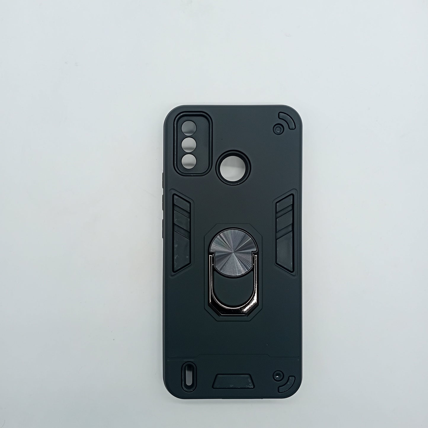 Tecno Spark 6 Go Hard PC Case with ring holder Shockproof Slim back Cover