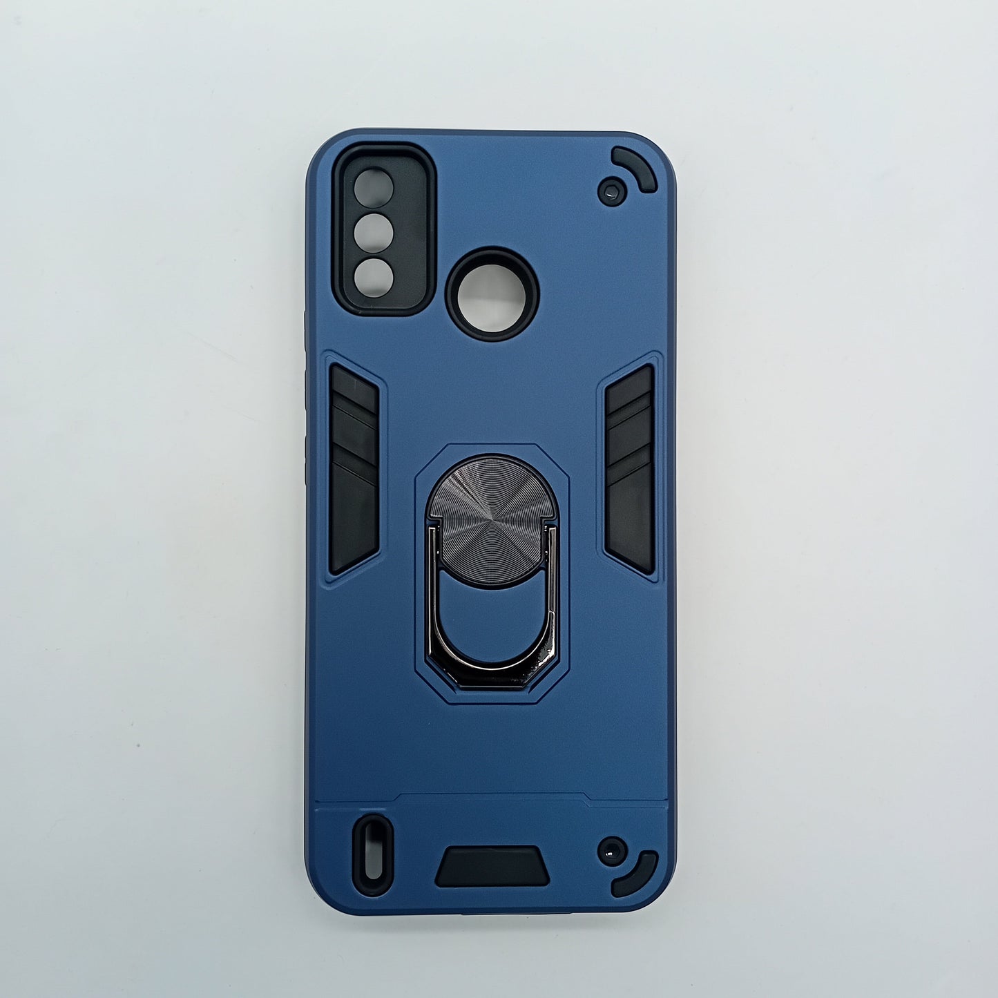 Tecno Spark 6 Go Hard PC Case with ring holder Shockproof Slim back Cover