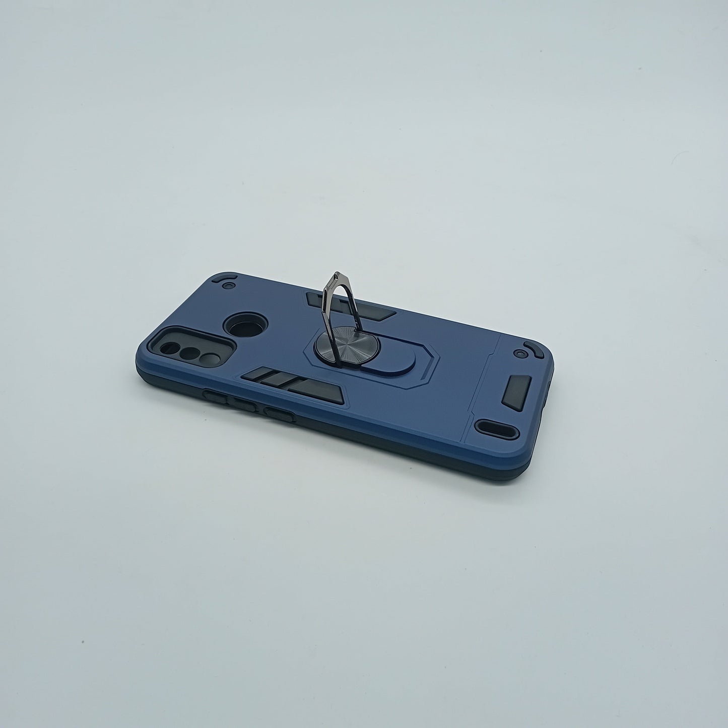 Tecno Spark 6 Go Hard PC Case with ring holder Shockproof Slim back Cover