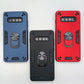 Samsung S10 Plus Hard PC Case with ring holder Shockproof Slim back Cover